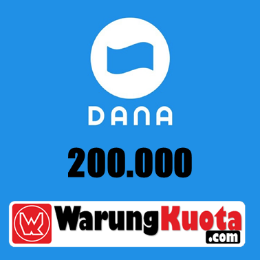 E-Wallet DANA - DANA 200.000