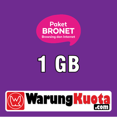 Paket Internet Axis Data - Bronet 30 Hari - 1 GB; 30 Hari