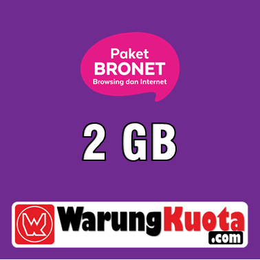 Paket Internet Axis Data - Bronet 30 Hari - 2 GB; 30 Hari