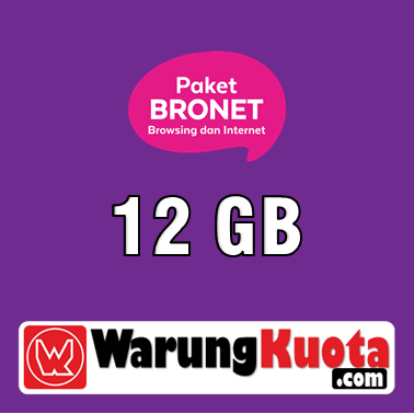 Paket Internet Axis Data - Bronet 30 Hari - 12 GB; 30 Hari