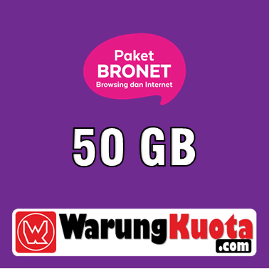 Paket Internet Axis Data - Bronet 30 Hari - 50 GB; 30 Hari