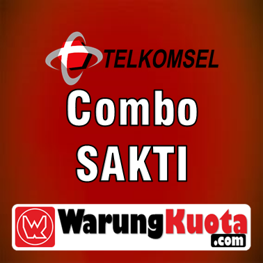 Paket Internet Telkomsel Data - Combo Sakti - 1 GB + 150 mnt + 400 sms; 30 Hari