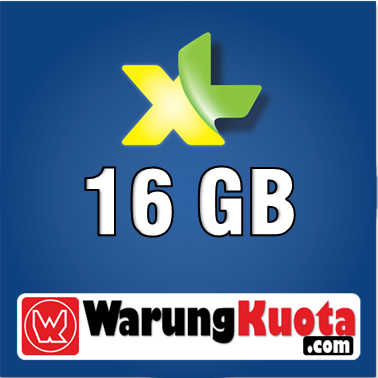 Paket Internet XL Data - Hotrod - Hotroad 16 GB; 30 Hari