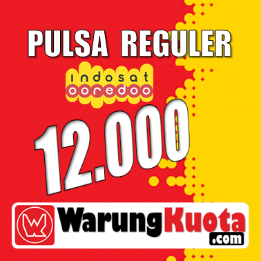 Pulsa Reguler Pulsa Indosat - 12.000