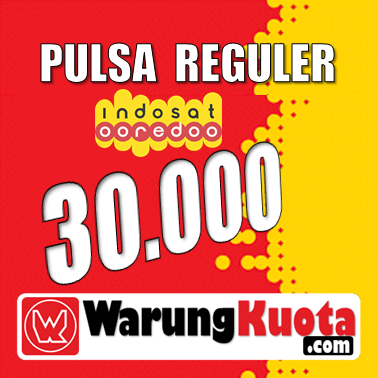 Pulsa Reguler Pulsa Indosat - 30.000