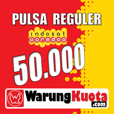 Pulsa Reguler Pulsa Indosat - 50.000