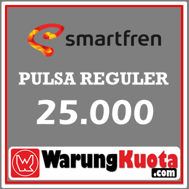 Pulsa Reguler Pulsa Smartfren - 25.000