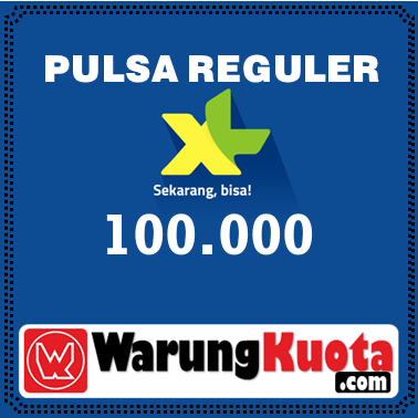 Pulsa Reguler Pulsa XL - 100.000